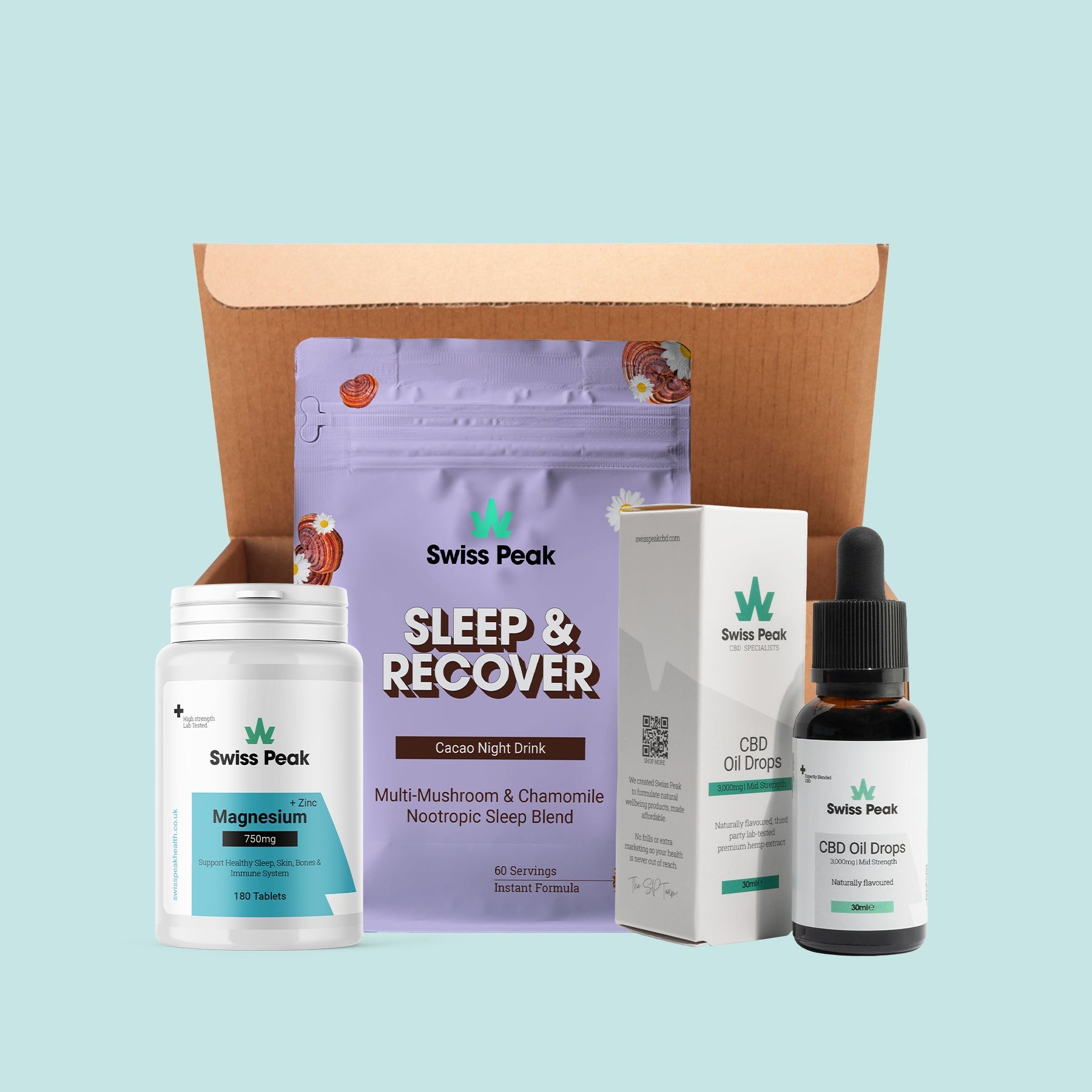 Calm & Sleep Bundle - SwissPeakCBD