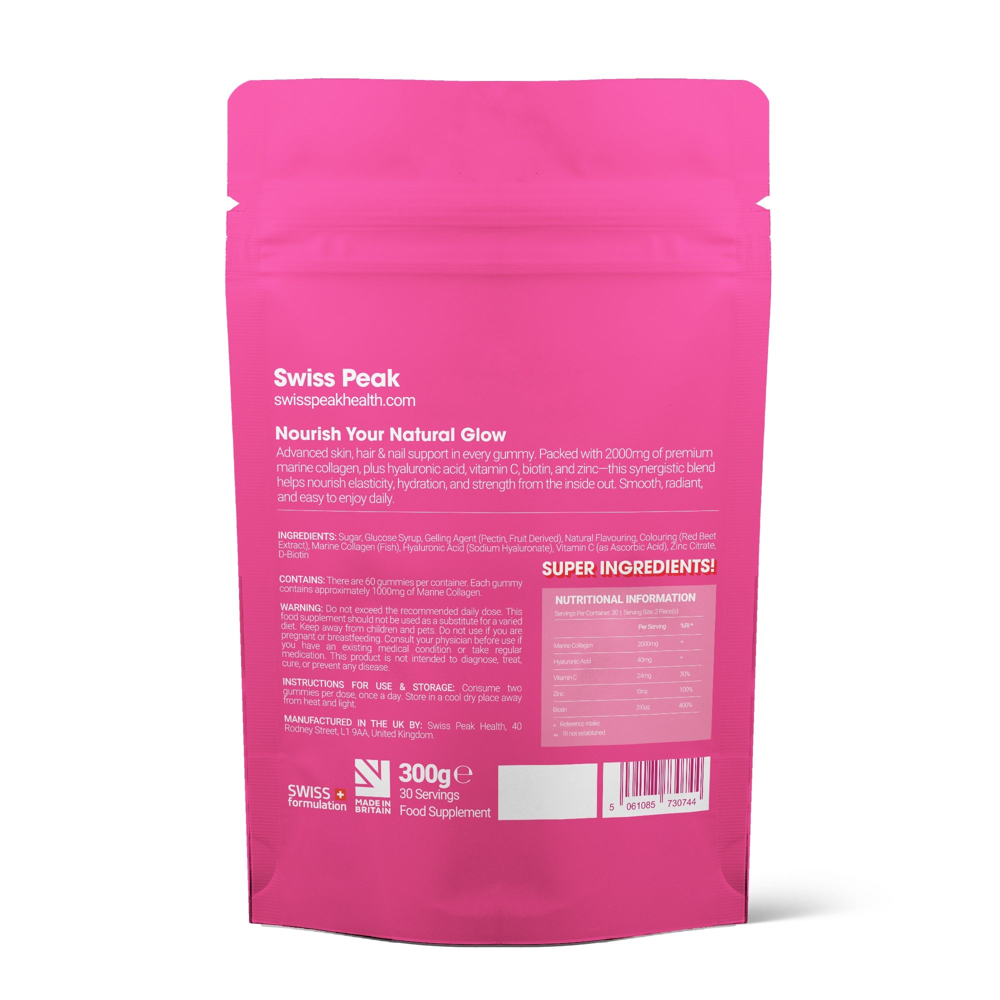 Collagen Gummies - Swiss Peak