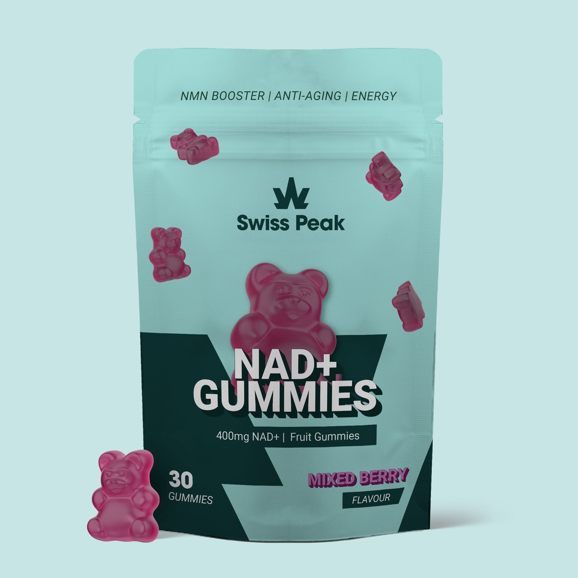 NMN NAD+ Gummies | 30 Pack - SwissPeakCBD