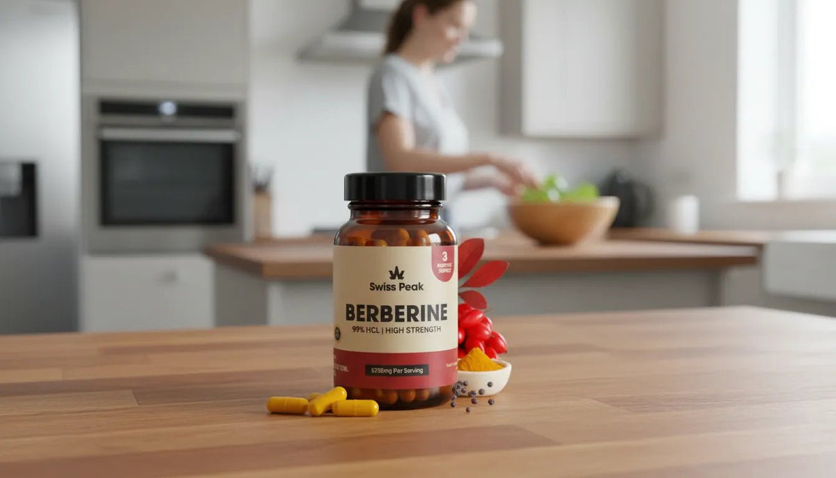 Can Berberine Lower Cortisol? Impact on Stress & Metabolism - Swiss Peak
