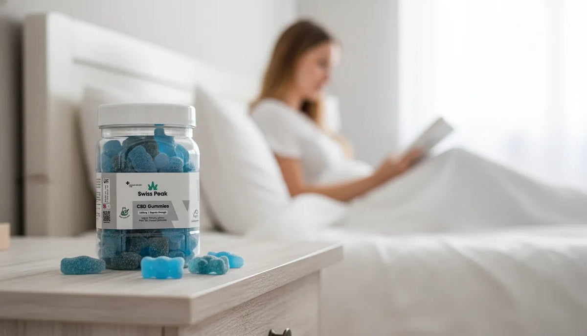 Choosing the Best CBD Gummy for Sleep Support - Swiss Peak