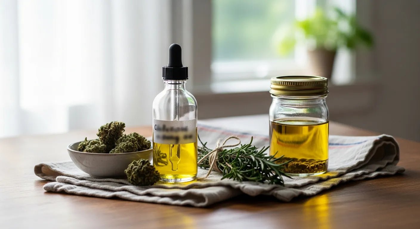 Crafting Your Own CBD Cooking Oil at Home - Swiss Peak