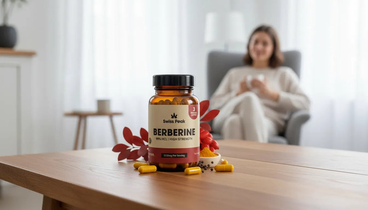 Does Berberine Help With Cortisol? Stress Support Explained - Swiss Peak