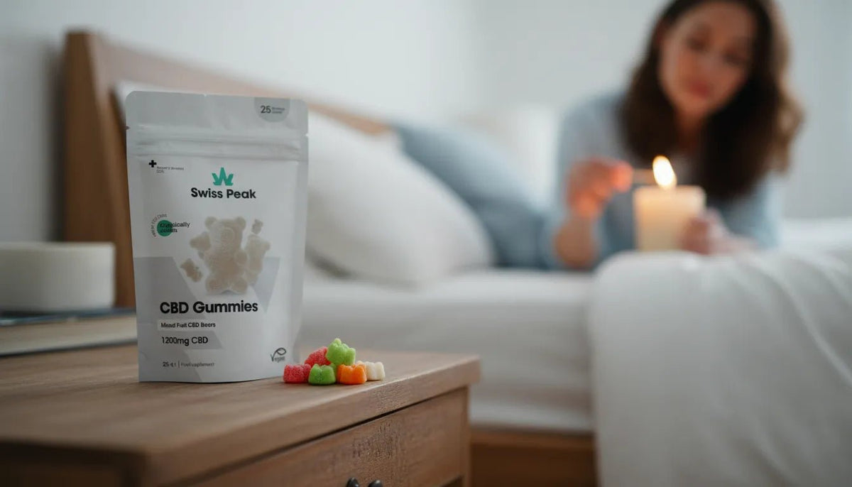 How Many CBD Gummies Should I Take for Sleep? - Swiss Peak