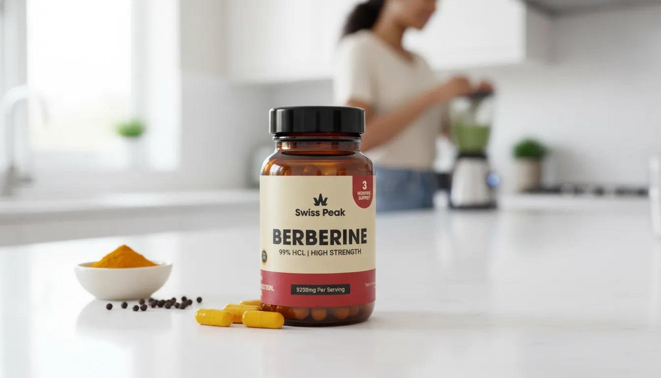 Milligrams of Berberine for Weight Loss Support - Swiss Peak