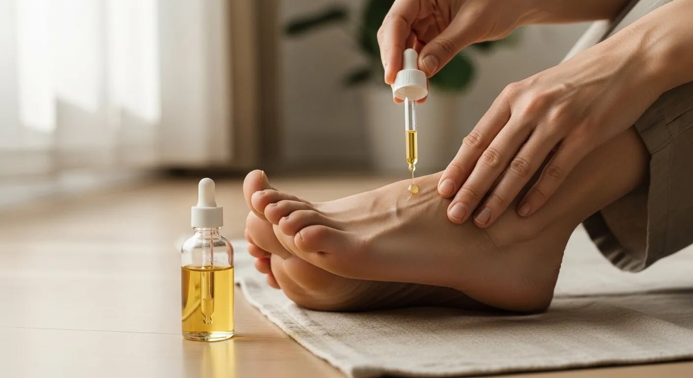 Rubbing CBD Oil on Your Feet: A Guide to Foot Wellness - Swiss Peak