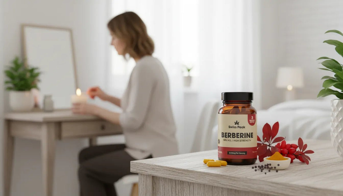 Supporting Healthy Aging with Berberine and AMPK - Swiss Peak
