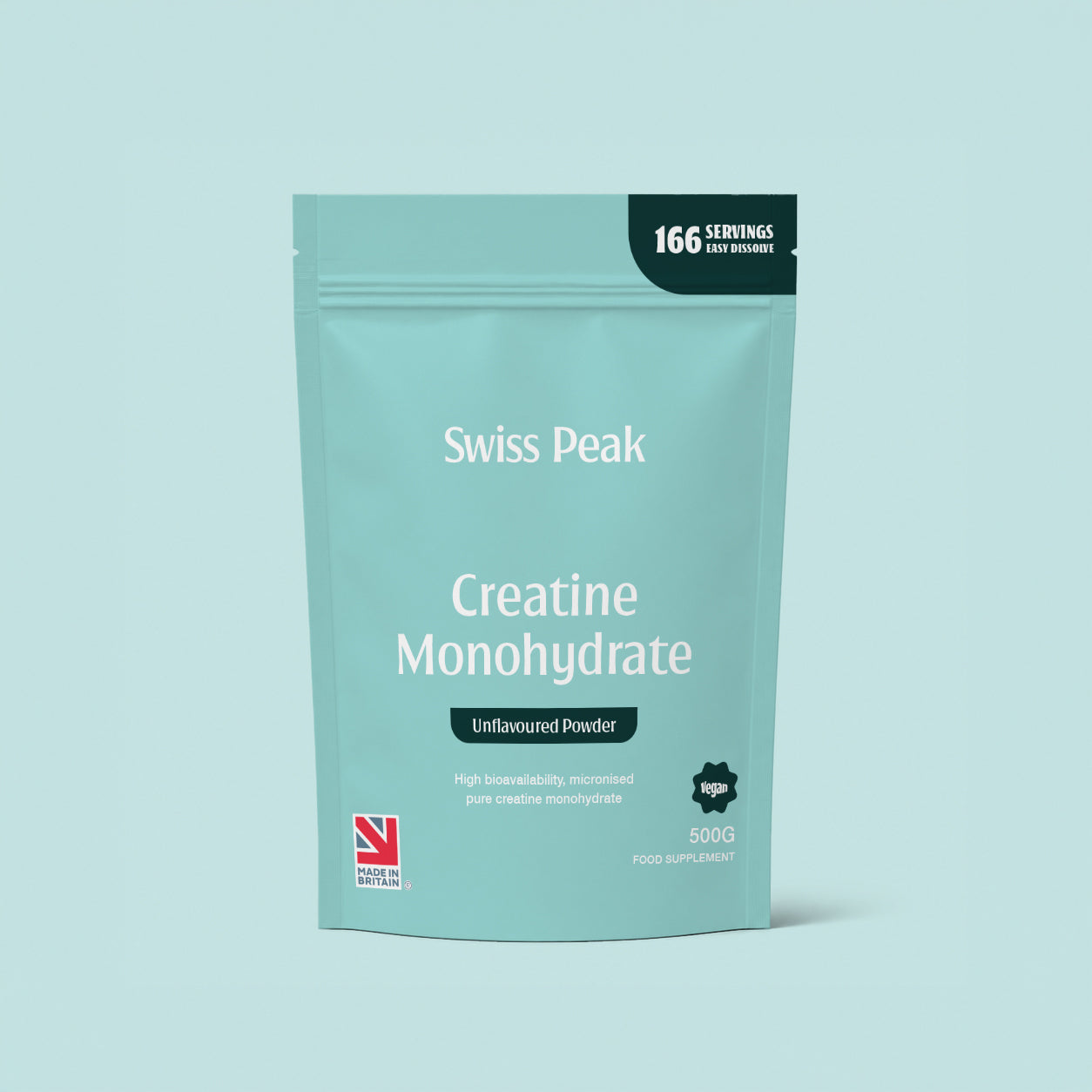 Micronised Creatine Monohydrate Powder 500g Unflavoured