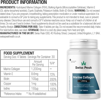 Marine Collagen Complex - SwissPeakCBD