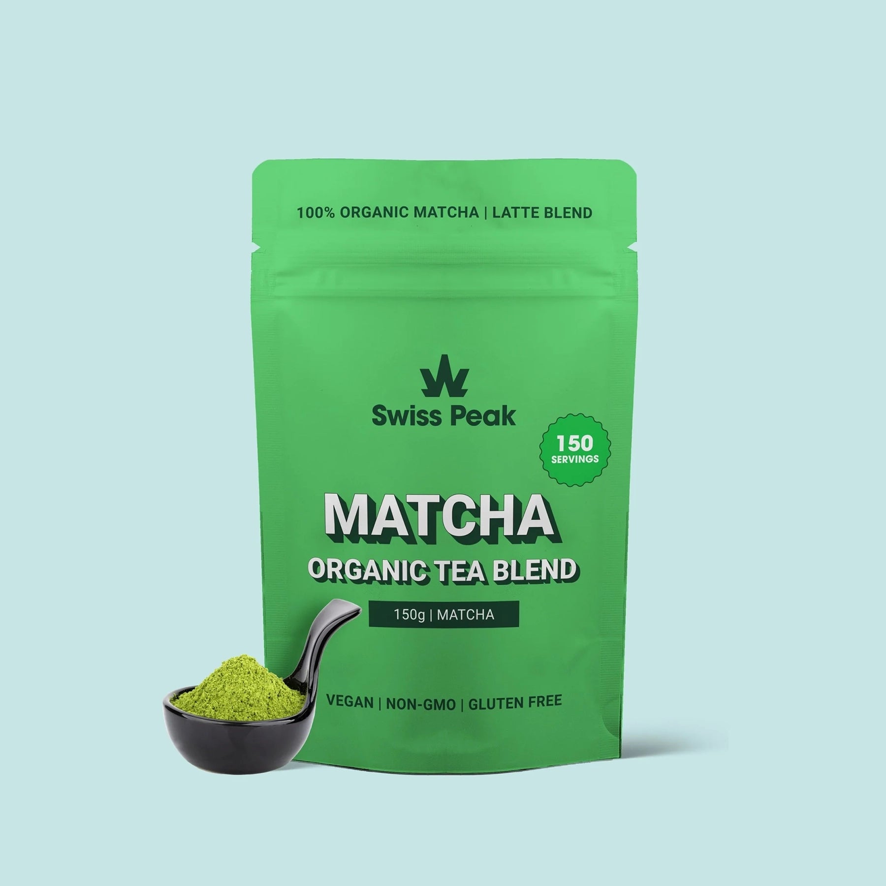 Matcha Green Tea Powder | 150g - SwissPeakCBD