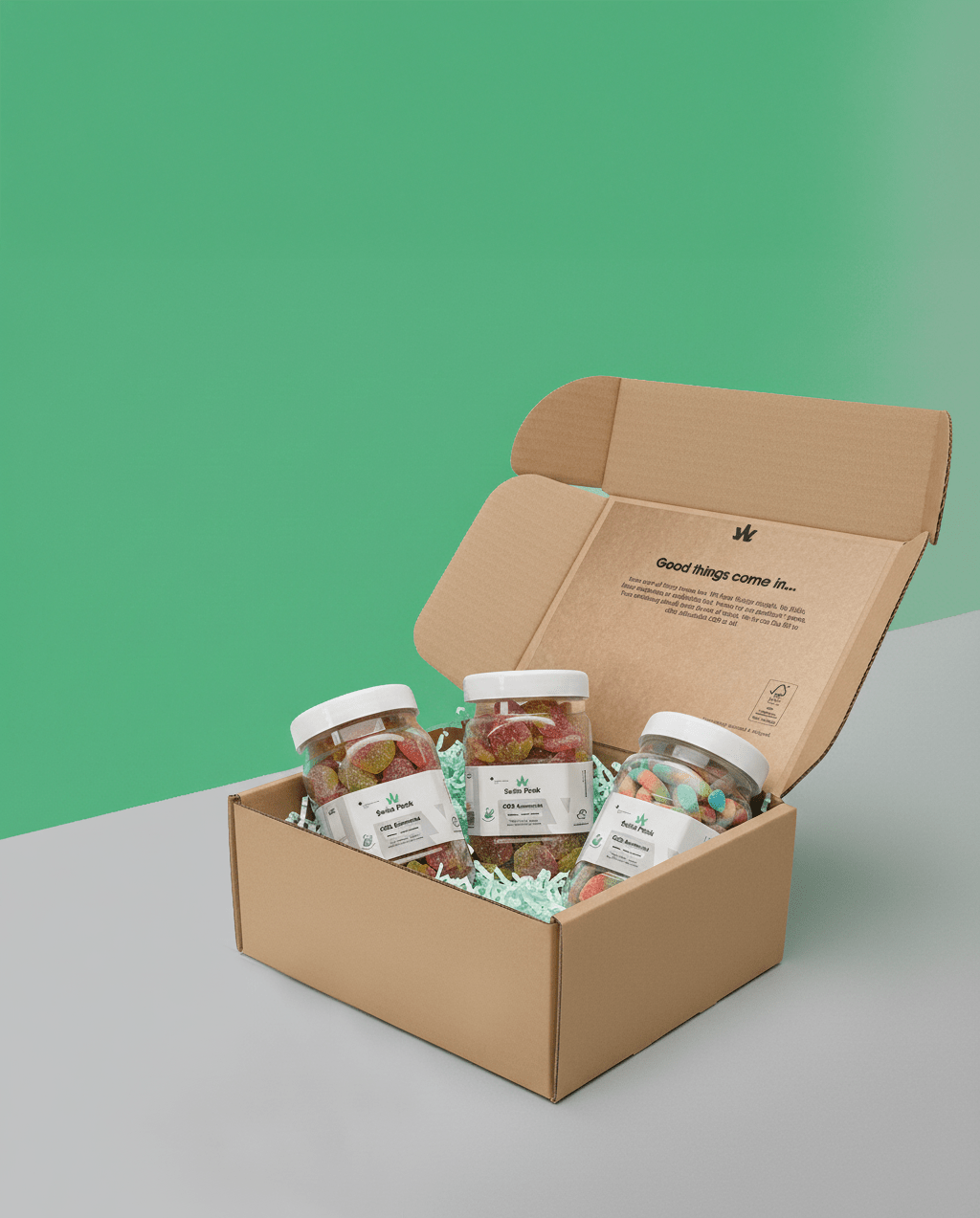 Mystery CBD Gummy Bundle (3 mystery tubs. One delicious surprise) - SwissPeakCBD