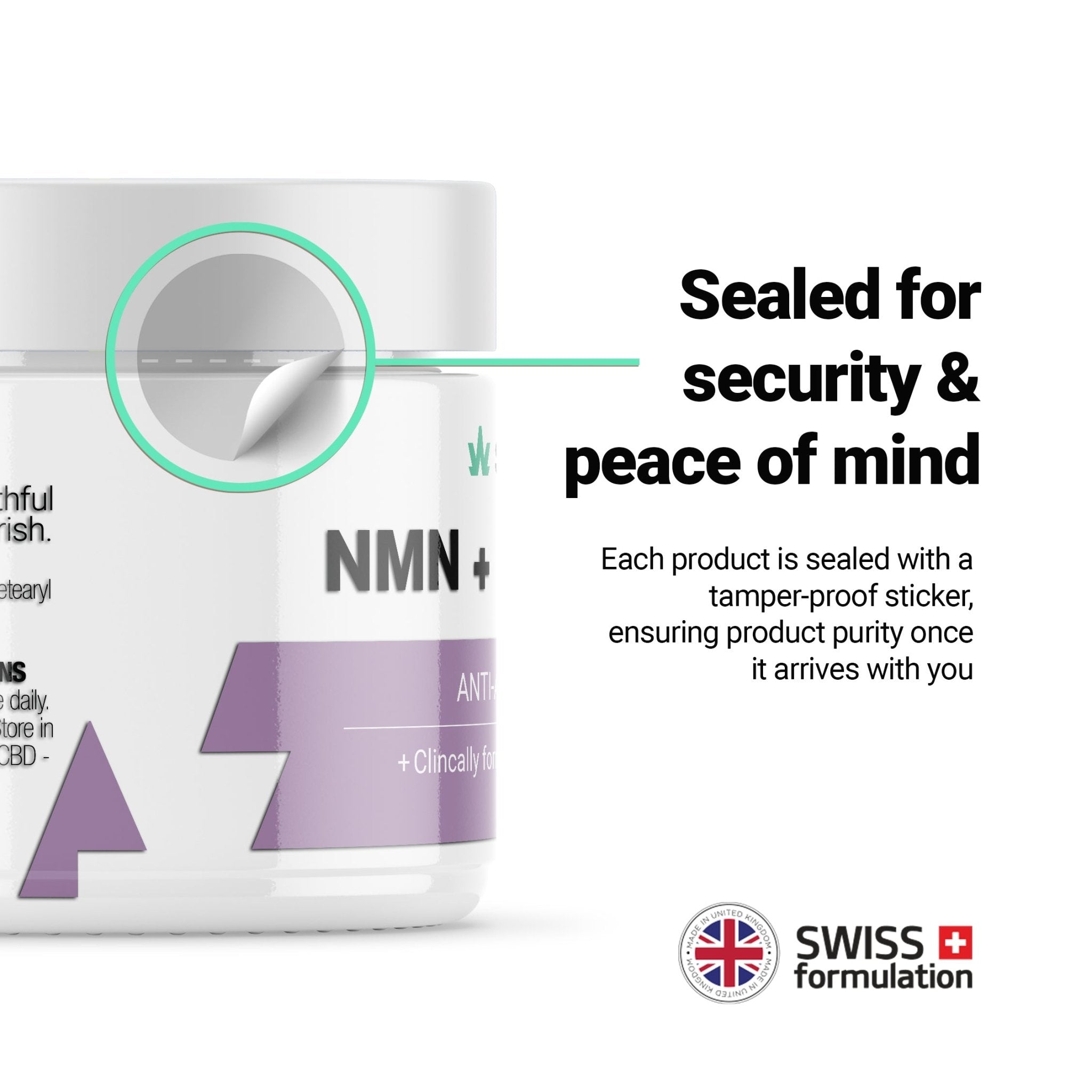 NMN + Collagen Anti - Ageing Face Cream - SwissPeakCBD