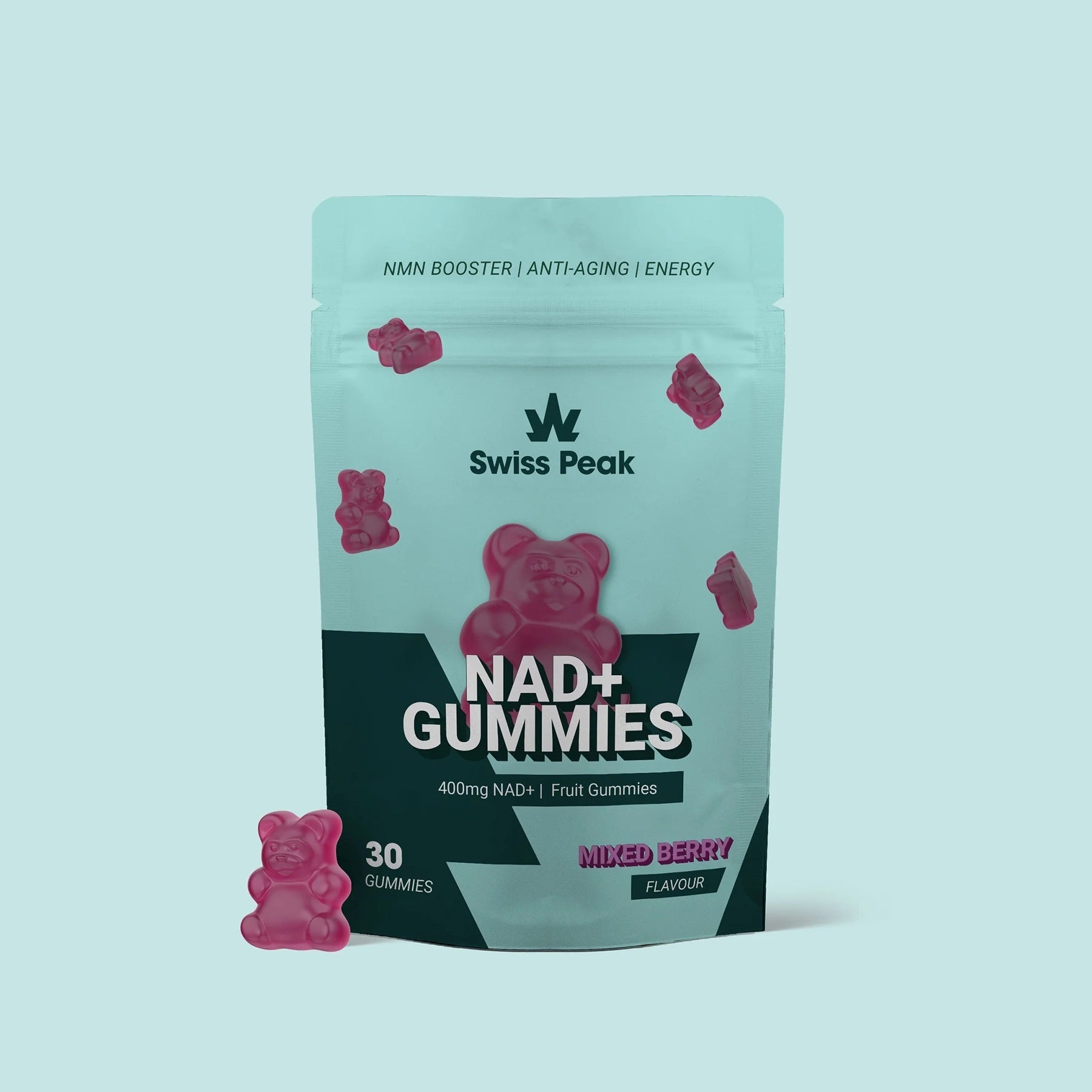 NMN NAD+ Gummies | 30 Pack - Swiss Peak Mixed Fruit