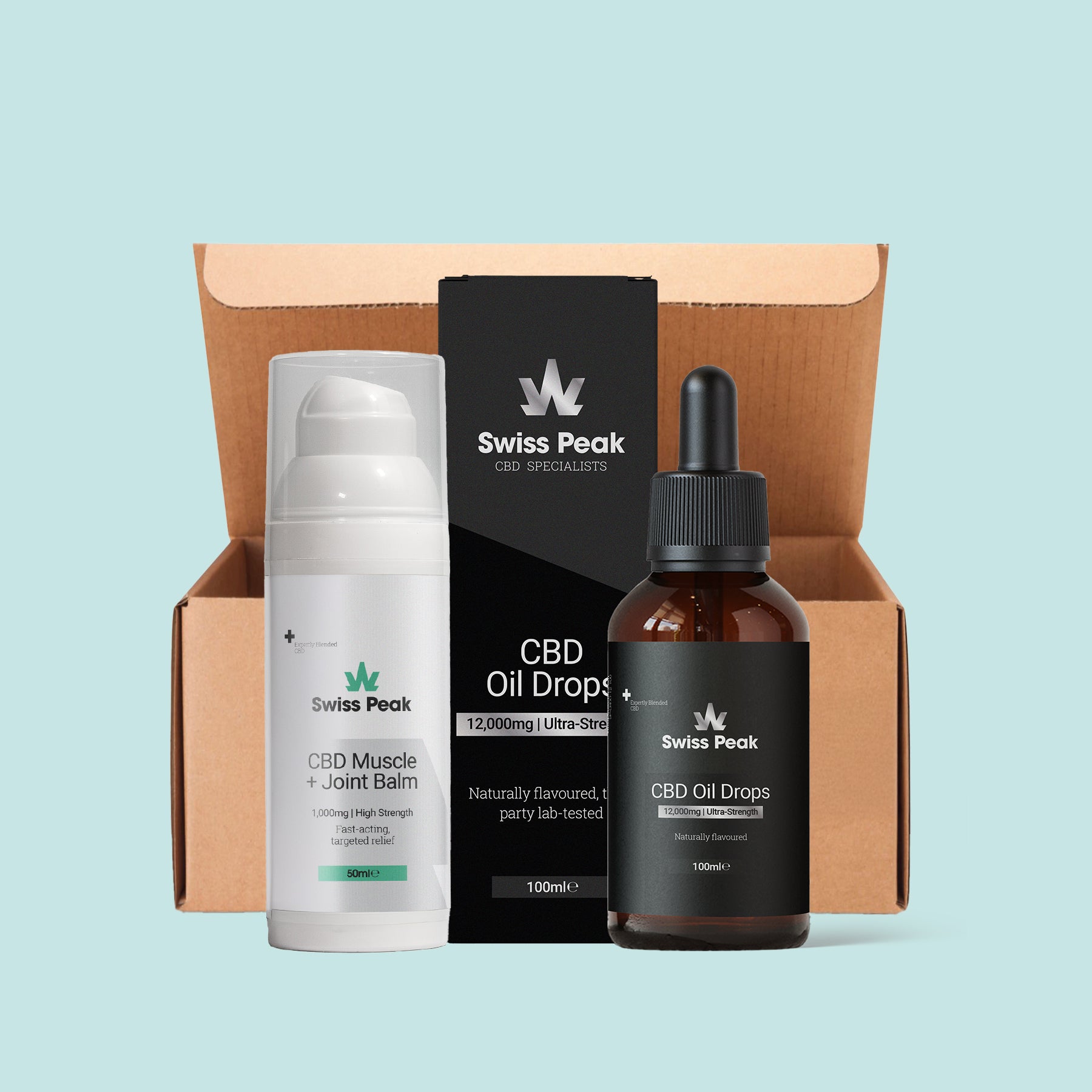 Recovery & Focus Bundle - SwissPeakCBD