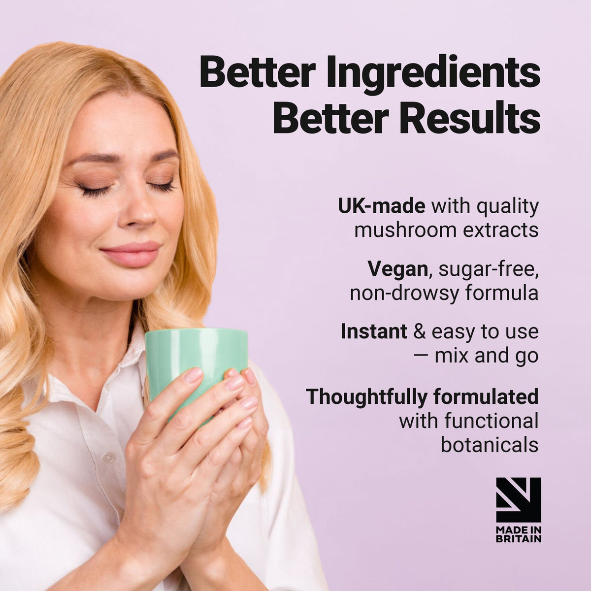 Official Swiss Peak lifestyle image for the Sleep Mushroom Cacao Blend